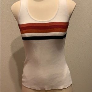 Fashion Vitamin fall striped tank